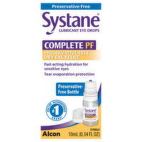 Systane Lubricant Eye Drops, Complete PF, 0.34 Fluid ounce