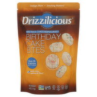 Drizzilicious Bites, Birthday Cake, 4 Ounce