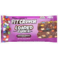 FitCrunch Protein Bar, Chocolate Deluxe Flavored, Loaded Cookie, 2.89 Ounce