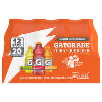 Gatorade Advanced Electrolyte Blend Assorted Thirst Quencher, 12 Each