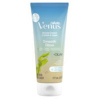 Venus Smooth plus Olay Shave Cream for Women, 6 Ounce