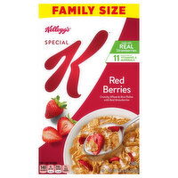 Special K Cereal, Red Berries, Family Size, 15.6 Ounce