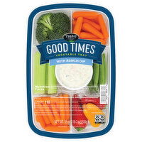 Taylor Farms Vegetable Tray, with Ranch Dip, 18 Ounce