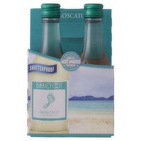 Barefoot Cellars Moscato White Wine 4 Single Serve, 187 Millilitre