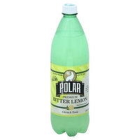 Polar Bitter Lemon, Premium, 33.8 Ounce