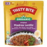 Tasty Bite Organic Mild Original Madras Lentils, 10 Ounce