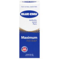 Blue-Emu Pain Relief, Maximum, Arthritic Joint Pain, 3 Ounce