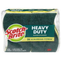 Scotch-Brite Heavy Duty Scrub Sponges, 6 Each