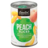 Essential Everyday Peach Slices, 15.25 Ounce