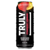 Truly Hard Seltzer, Strawberry Lemonade, 24 Fluid ounce