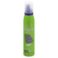 Fructis Mousse, Creation, Curl Construct, Extra Strong Hold 4, 6.8 Ounce