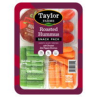 Taylor Farms Roasted Hummus Snack Tray, 7.8 Ounce