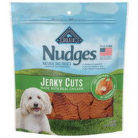 Blue Buffalo Nudges Dog Treats, Jerky Cuts, Natural, 10 Ounce