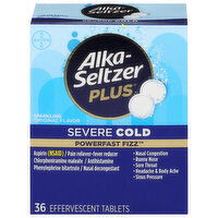 Alka-Seltzer Severe Cold, Sparkling Original Flavor, Tablets, 36 Each