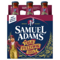 Samuel Adams Beer, Old Fezziwig, 6 Each