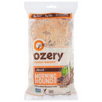 Ozery Morning Rounds Breakfast Buns, Fruit & Grain, Muesli, 6 Each