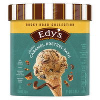 Dreyers Rocky Road Collection Salted Caramel Pretzel Path Ice Cream, 1.41 Litre