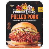 Famous Dave's Pulled Pork, Honey Hickory, Mild, 16 Ounce