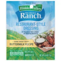 Hidden Valley The Original Ranch Recipe Mix, Buttermilk Recipe, Restaurant-Style, 0.4 Ounce