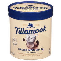 Tillamook Ice Cream, Malted Moo Shake, 1.5 Quart