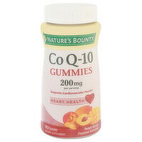 Nature's Bounty CoQ-10, 200 mg, Gummies, Peach Mango Flavored, 60 Each