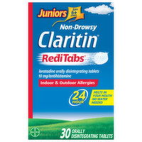 Claritin RediTabs Disintegrating Tablets, Juniors, Ages 6+ Years, 30 Each