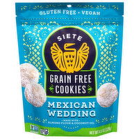 Siete Grain Free Mexican Wedding Cookies, 4.5 Ounce