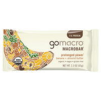 GoMacro MacroBar, Banana + Almond Butter, 2.3 Ounce