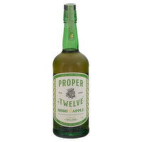 Proper Twelve Irish Whiskey, Crisp and Fresh, Irish Apple, 750 Millilitre