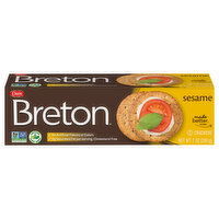 Breton Crackers, Sesame, 7 Ounce