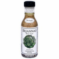 Briannas Home Style Real French Vinaigrette Dressing, 12 Fluid ounce