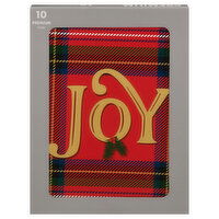 PaperCraft Holiday Cards, Premium, Holiday Collection, 10 Each