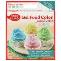 Betty Crocker Gel Food Color, Pastel Color, 4 Each