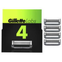 Gillette GilletteLabs Razor Blade Refills for Men, 4ct, 4 Each