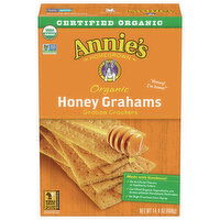 Annie's Graham Crackers, Organic, Honey Grahams, 14.4 Ounce