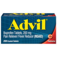 Advil Ibuprofen, 200 mg, Coated Tablets, 200 Each