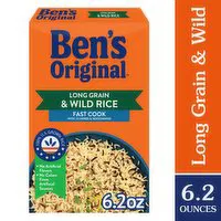 Ben's Original Long Grain & Wild Rice, Fast Cook, 6.2 Ounce