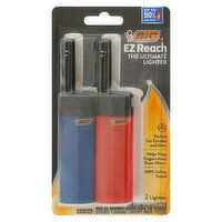 BiC Lighter, EZ Reach, 2 Each