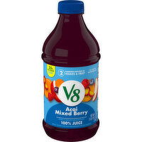 V8® Acai Mixed Berry 100% Fruit and Vegetable Juice, 46 Fluid ounce