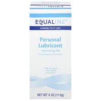 Equaline Personal Lubricant, Jelly, 4 Ounce