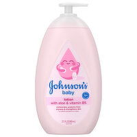Johnson's Baby Lotion with Aloe & Vitamin B5, 27.1 Fluid ounce