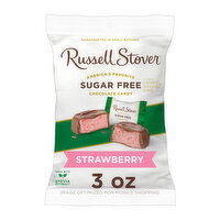 Russell Stover Sugar Free Strawberry Flavored Crème Candy, 3 oz. bag (≈ 6 pieces), 3 Ounce