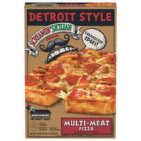 Screamin' Sicilian Pizza Co. Pizza, Multi-Meat, Detroit Style, 27.4 Ounce