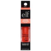 e.l.f. Lip Oil, Coral Fixation, Glow Reviver, 0.25 Fluid ounce