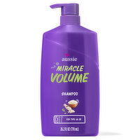 Aussie Aussie Miracle Volume Shampoo, 26.2oz, 778ml, 26.2 Fluid ounce