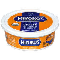 Miyoko's Creamery Plant Milk Roadhouse Cheddar Cheese Spread, 8 Ounce