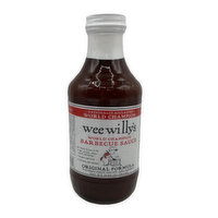 Wee Willy's Barbeque Sauce Original, 18 Ounce