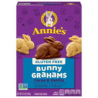 Annie's Gluten Free Cocoa & Vanilla Bunny Grahams, 6.75 Ounce