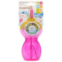 Munchkin Click Lock Flip Straw Cup, 9 Ounce, 12+ Months, 1 Each