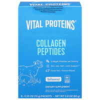Vital Proteins Unflavored Collagen Peptides, 8 Each